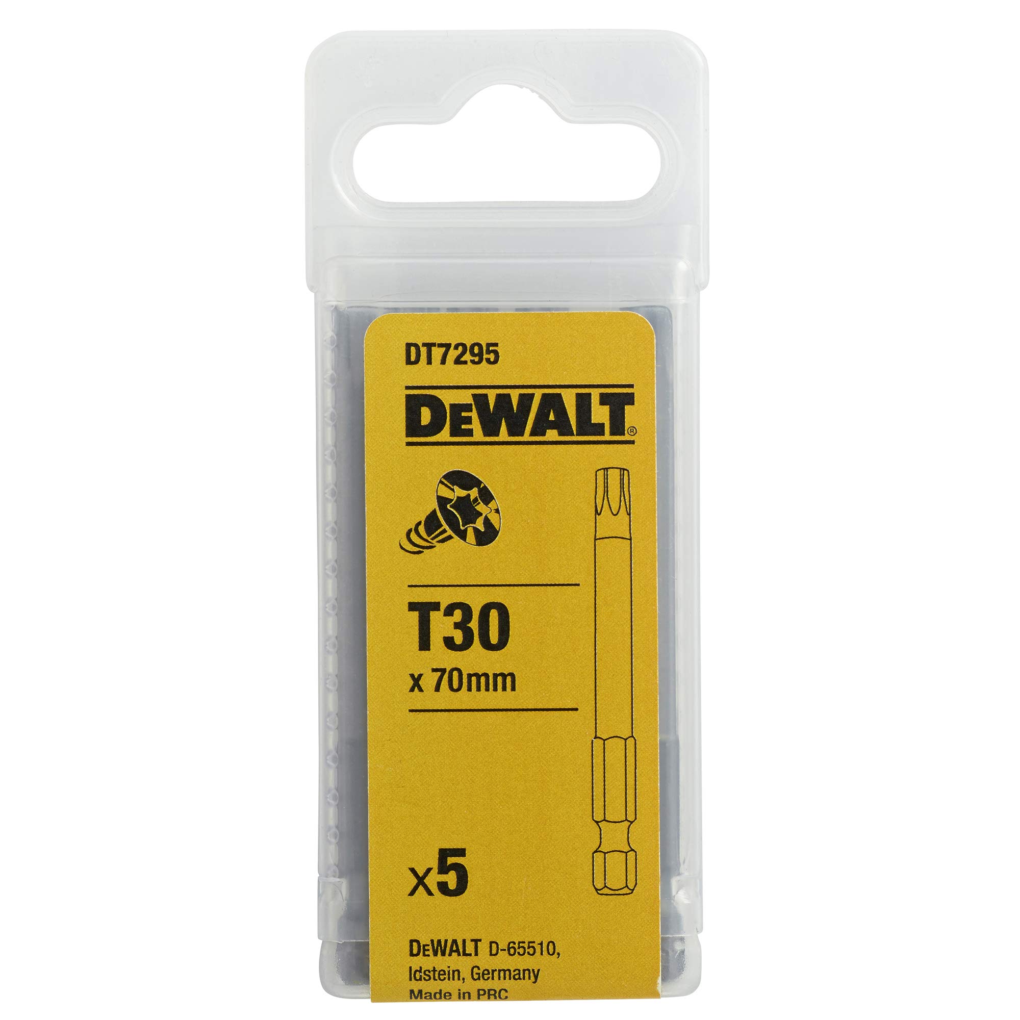 dewalt DT7295-QZ 70MM BIT for TORX 5 Silver