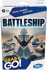 Hasbro Gaming Battleship Strategy Game for Two Players Travel Size view 1