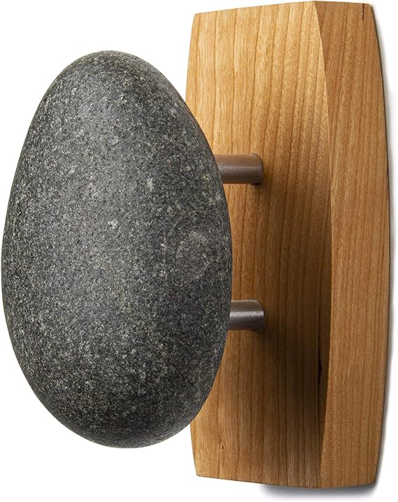 Sea Stones Coast Hook Coat Hook Hand Selected, Natural