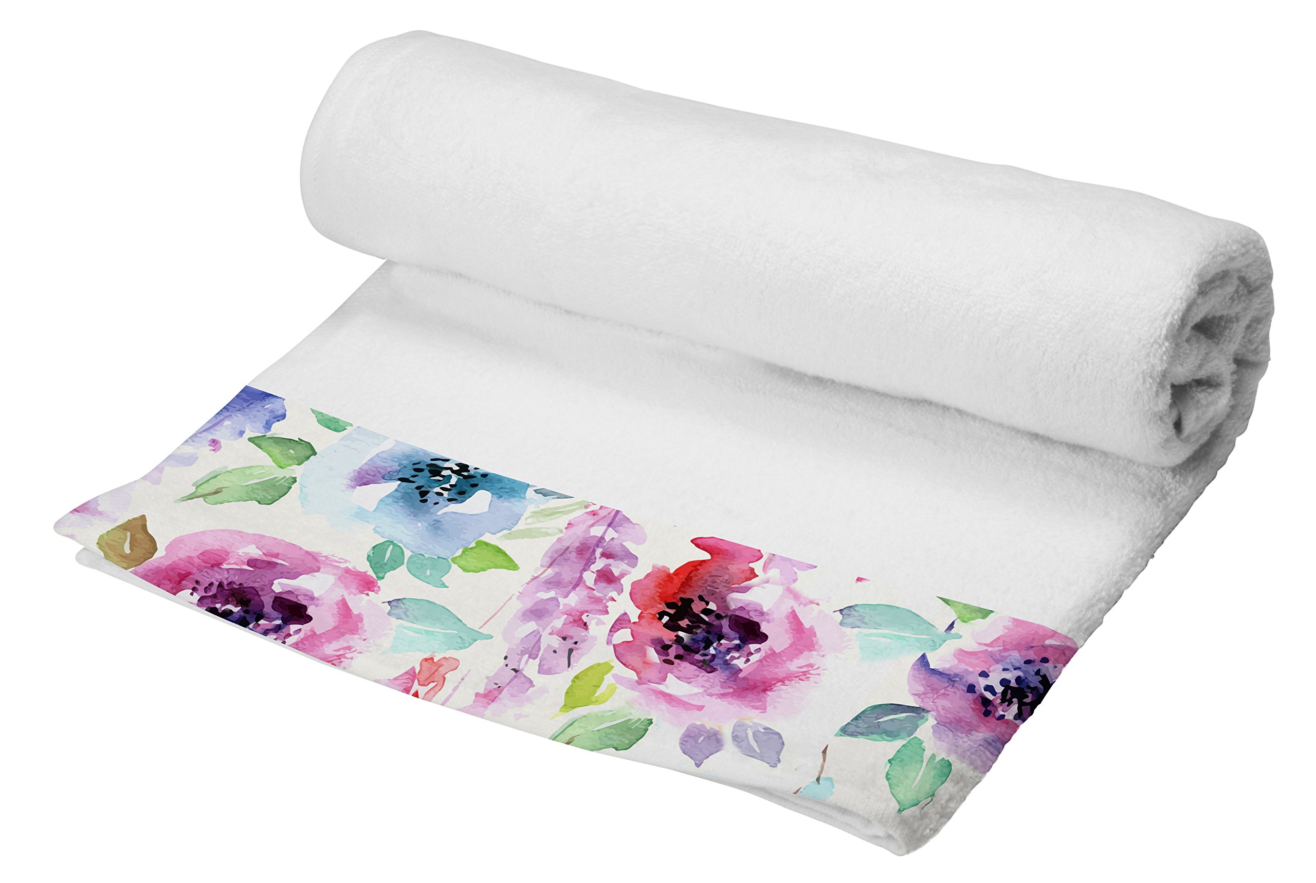 MB home MB21 100 x 150 cm Terry Towel with Applied Flounce
