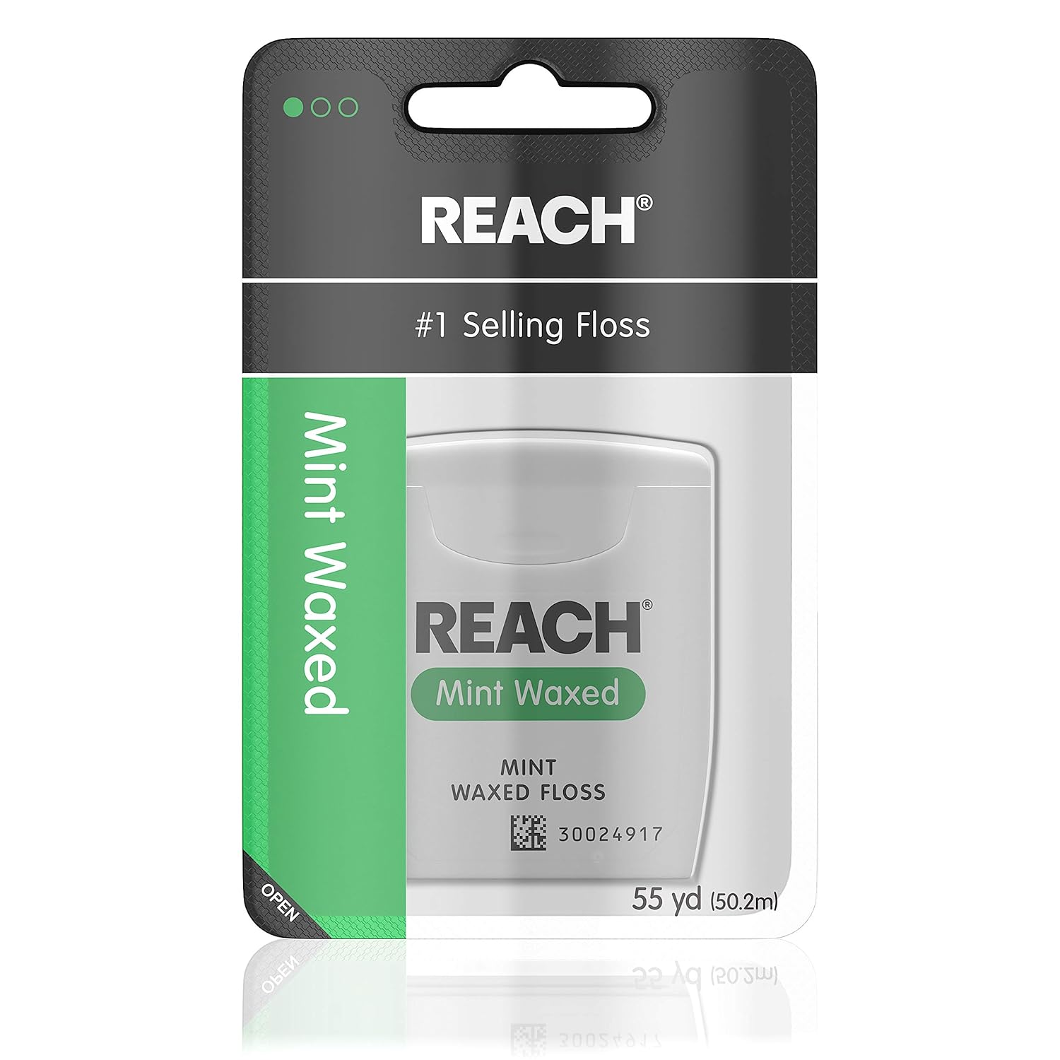 Reach Waxed Dental Floss For Plaque And Food Removal, Refreshing Mint Flavor, 55 Yards: Prime Pantry