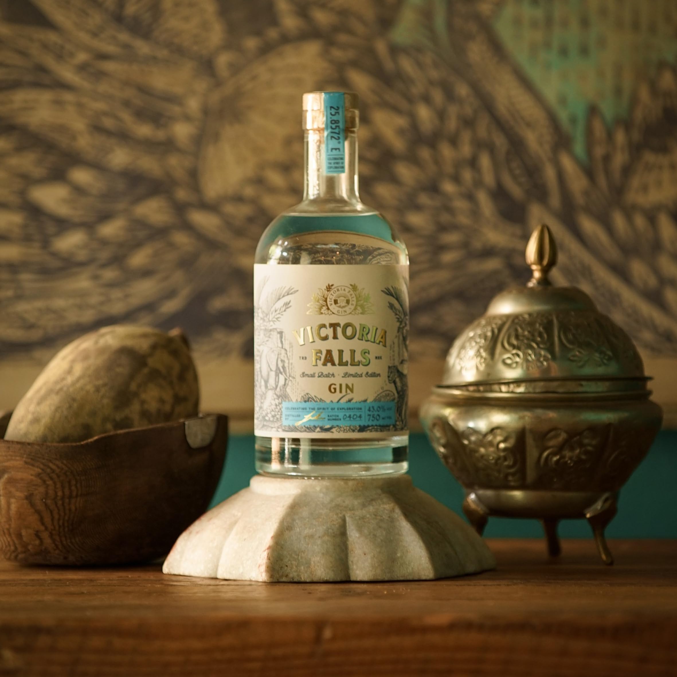 Victoria Falls Gin - 43% - 700ml | Original Premium Gin aus Simbabwe | Afrikanischer Gin | Frucht, blumig und würzig 3