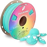 Polymaker Panchroma Satin PLA Filament, Satin Polymaker Teal 1.75mm 3D Printing Filament, 3D Printer PLA Filament, Fit Most FDM 3D Printers, 1kg Spool (2.2lbs)