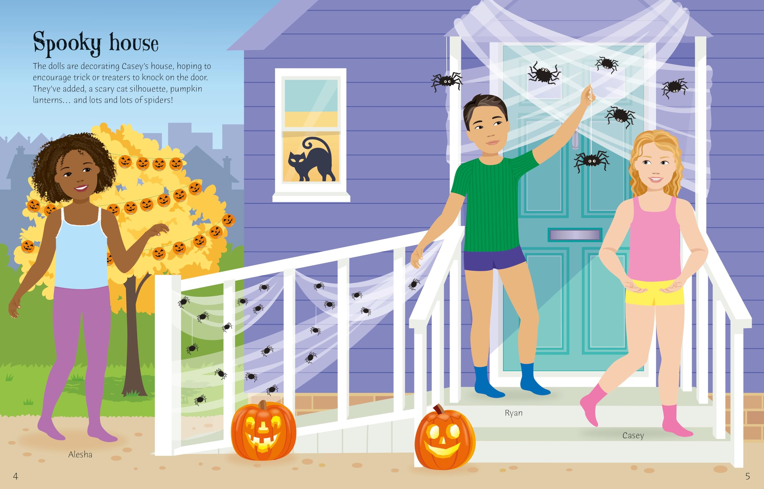 Sticker Dolly Dressing Trick or treat: A Whimsical Sticker Book for Halloween with Dress-Up Dolls and Fun Scenes, Create Your Own Trick or Treat Outfits! Jun 25, 2024