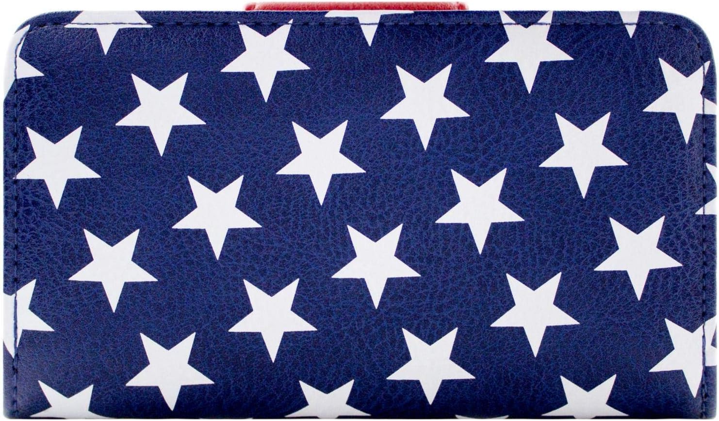 DC Wonder Woman Diana Outfit Metal Emblem Purse Clutch Coin Pocket & Card Holder, Blue - Image 5
