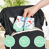 Vicloon Baby Teething Mittens Set 2 Pack Dinosaur Silicone Teether Gloves view 6