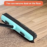 KeFanta Rubber Floor Brush Pet Hair Broom with Squeegee 150 cm Telescopic view 3