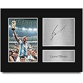 HWC Trading Argentina Lionel Messi Gifts Signed Printed Autograph Barcelona Photo Display - US Letter Size