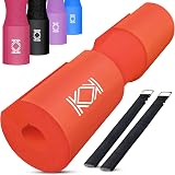KK Barbell Squat Pad Extra Thick NBR Foam Red Non-Slip Hip Thrust Pad
