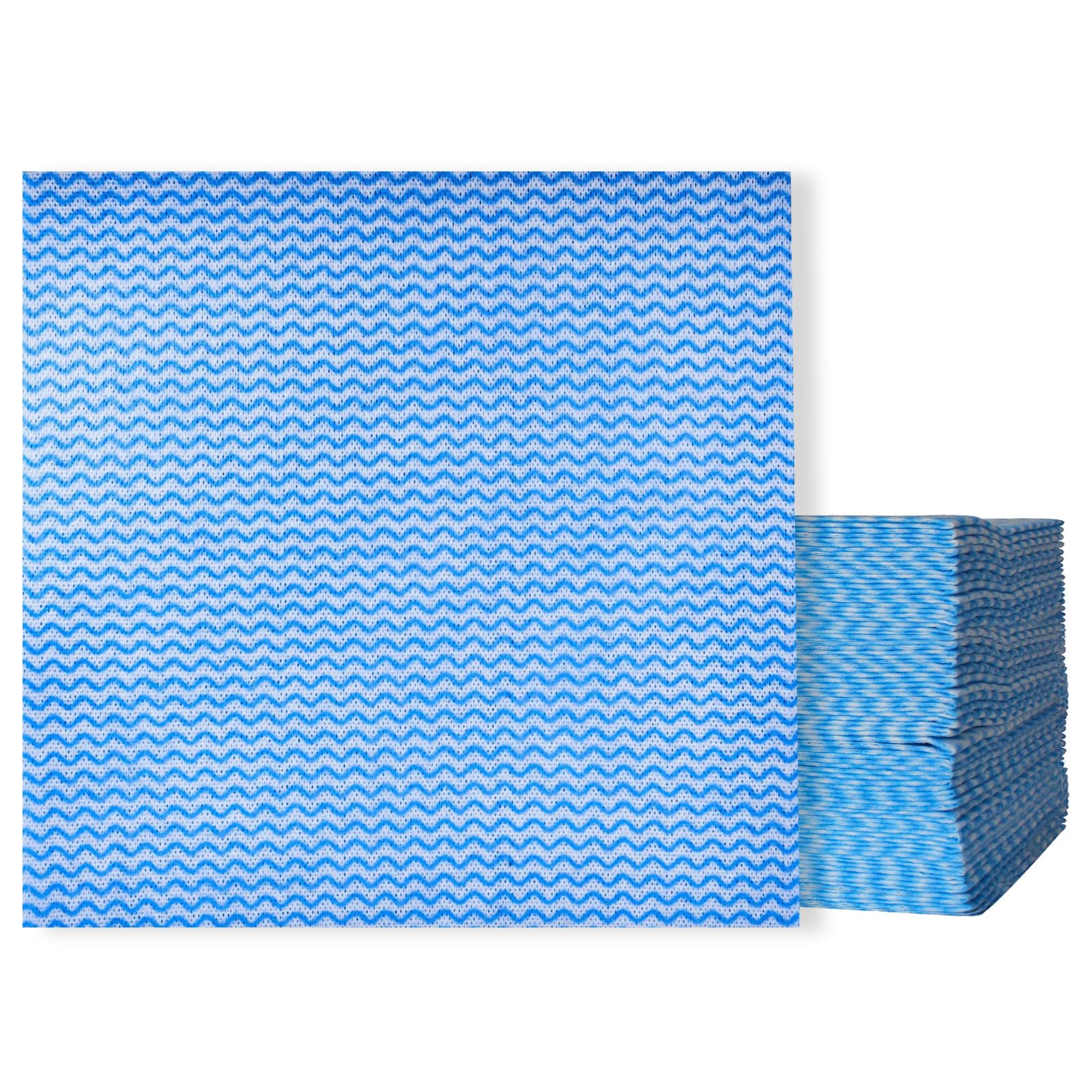 sukevitor 50Pcs All Purpose Cloths, Disposable Dish Cloths, Reusable Cleaning Cloth to Clean Surfaces for for Kitchen, Bathroom, Living room, Household Cleaning