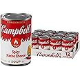 Campbell's Condensed Spicy Nacho Cheese Soup, 10.75 oz Can (Pack of 12)