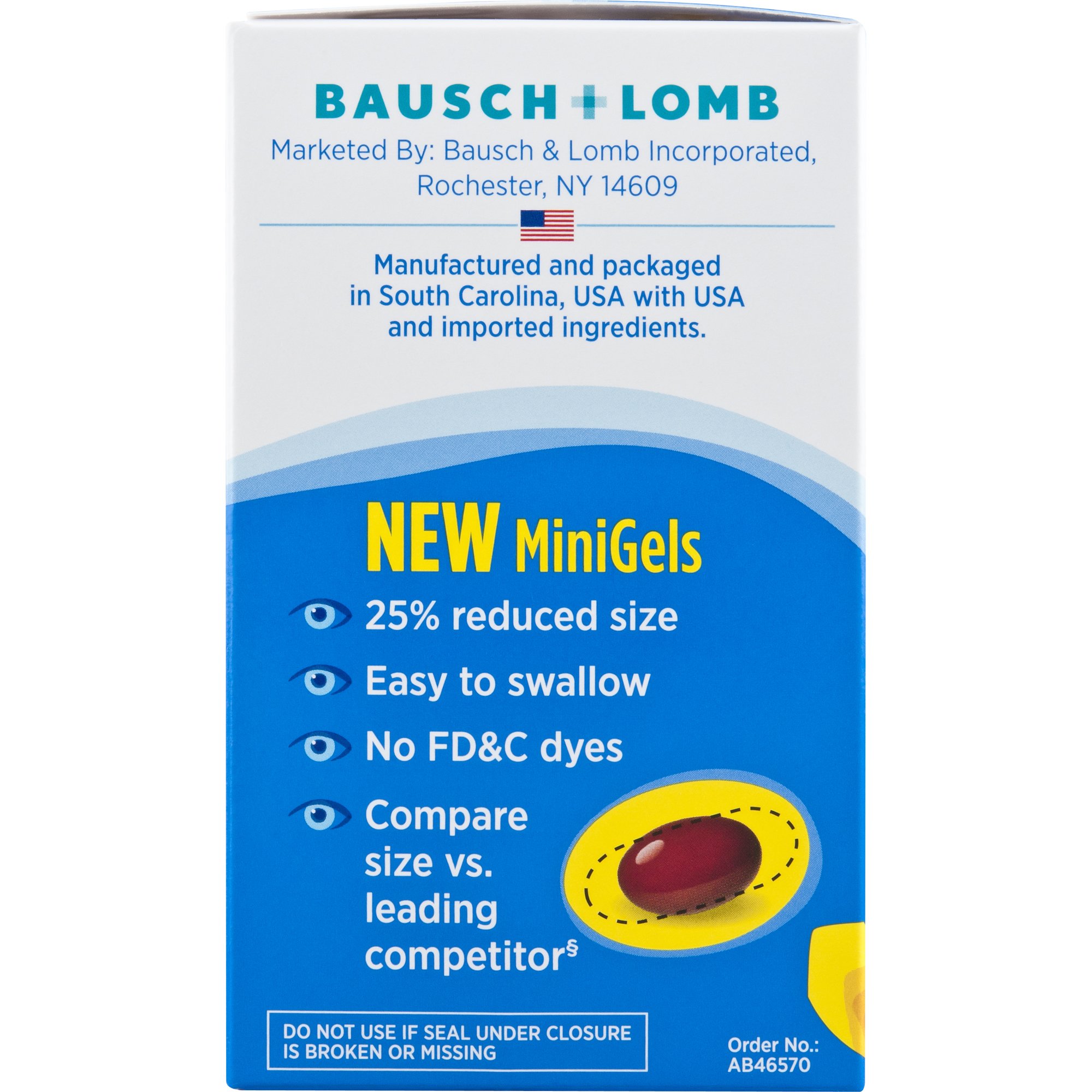 Bausch + Lomb Ocuvite Adult 50+ Vitamin & Mineral Supplement with