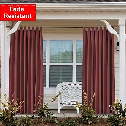 Amazon Com Macochico Waterproof Outdoor Curtains For Patio