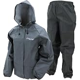 FROGG TOGGS Women's Ultra-Lite2 2-Layer Waterproof Breathable Rain Suit | Extremely lightweight, adjustable hood with cord locks, elastic waist, wide cuff openings for easy pull-on