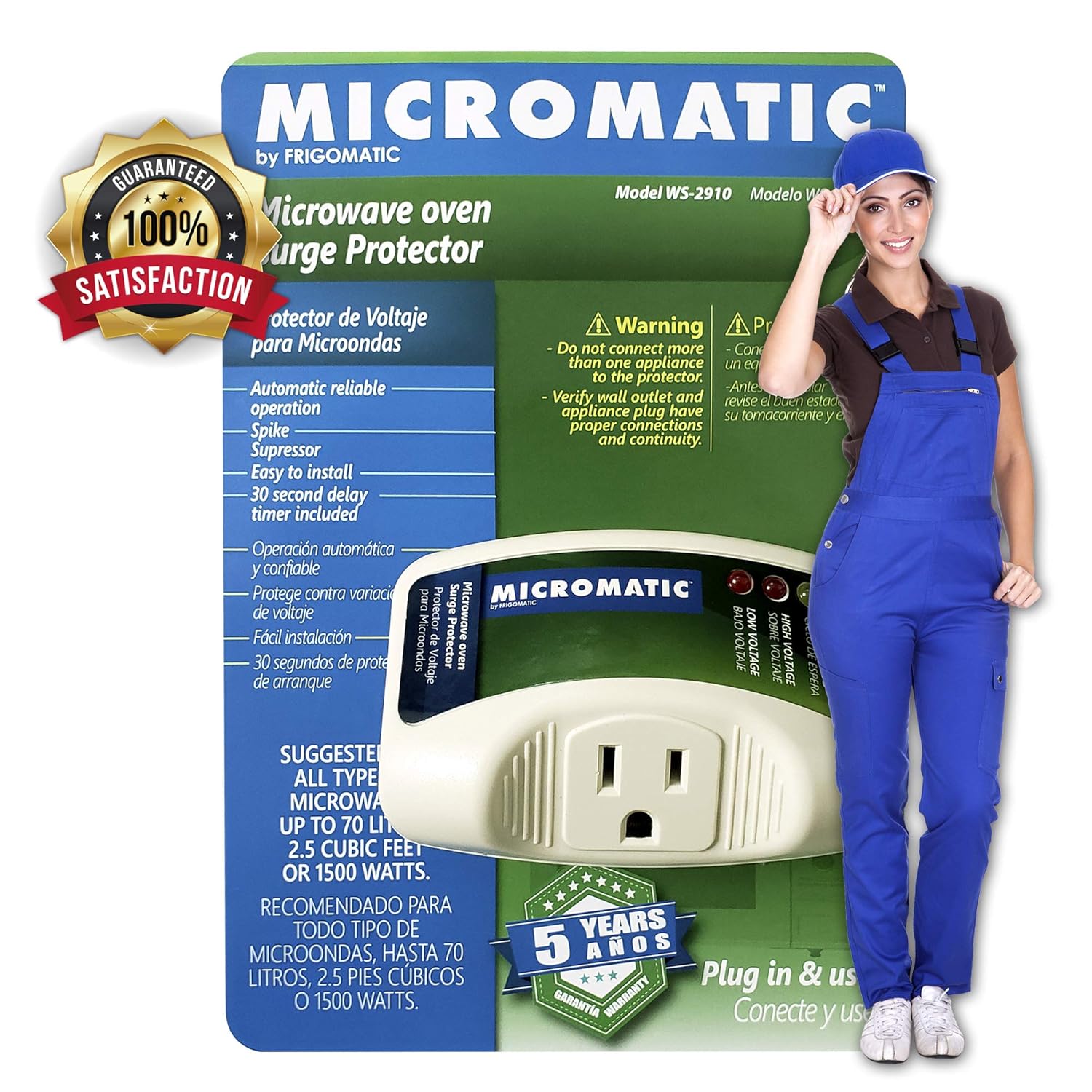 Micromatic WS-2910 - Protector de sobretensión electrónico para ...