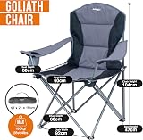 Vango Goliath X-Large Padded Camping Chair Steel Frame 180kg view 7