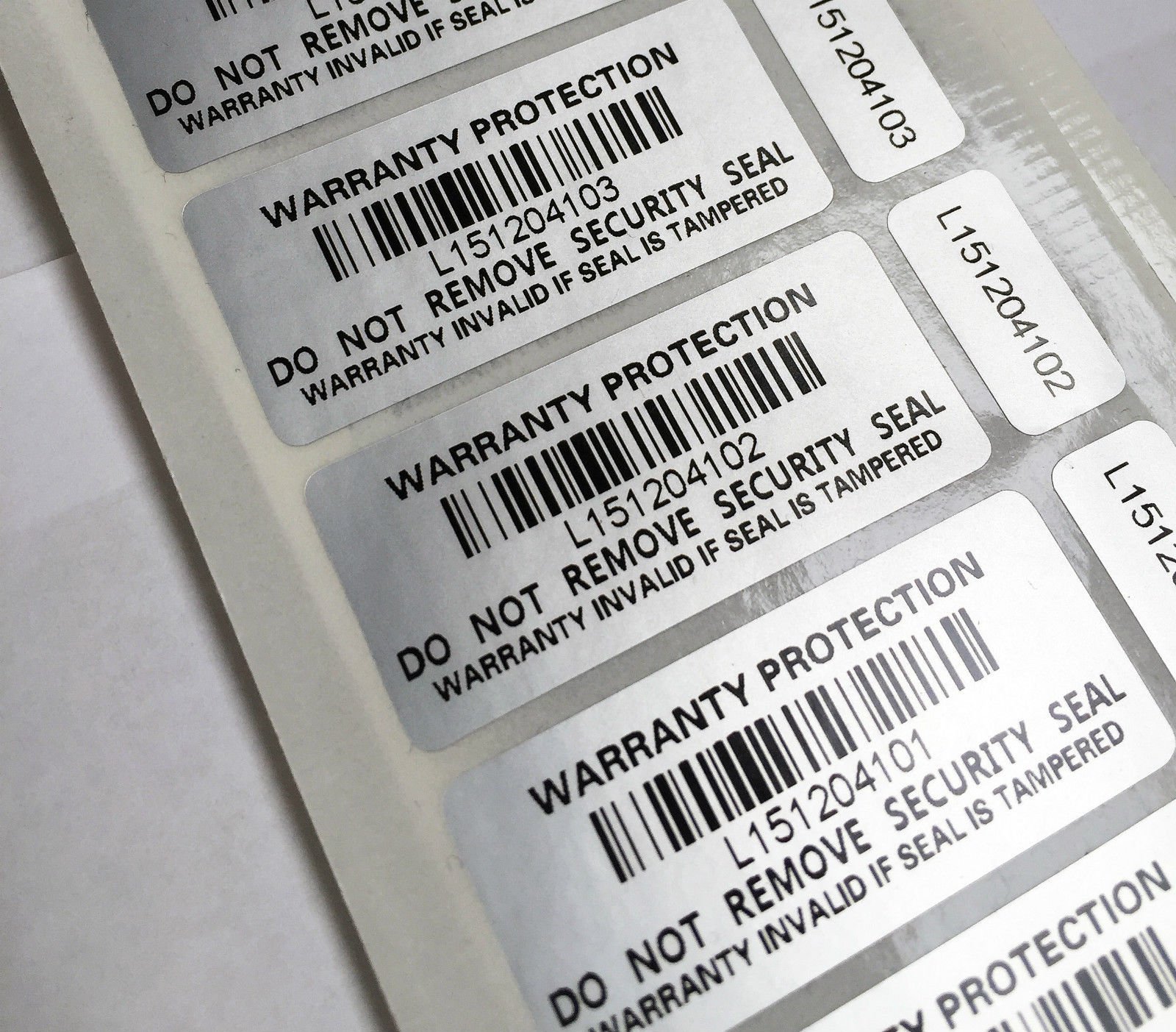 Tamper Proof Warranty Void Stickers Protection Labels Security Seal Double Label (200)