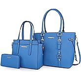 Montana West 3PCS Purses for Women Tote Bag and Wallet Set Shoulder Satchel Handbags