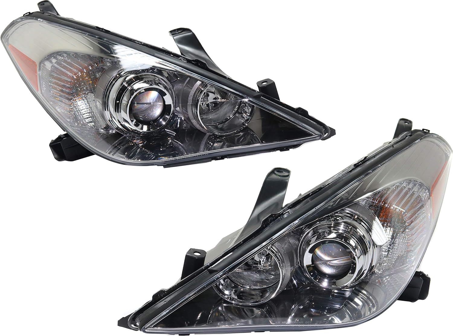 Headlight Assembly Compatible with 20072008 Toyota Solara Halogen Composite Clear