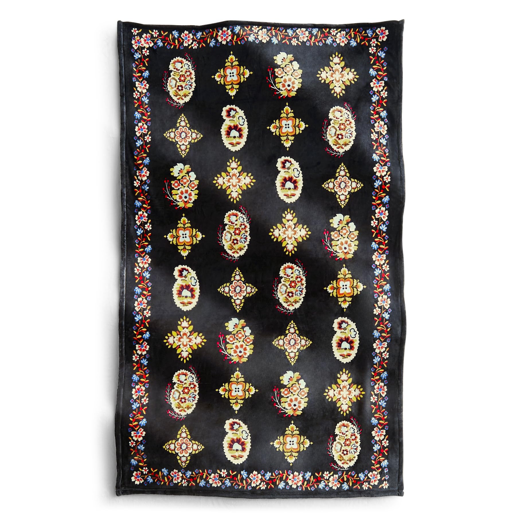 Vera Bradley Women's Fleece Plush Throw Blanket, North Star Sky, One Size Image