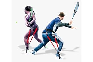 BIG LEAGUE EDGE VPX Tennis Swing Trainer Increases Power, Exit Ball Velocity, Shot Accuracy, & Serve Speed, Improves Forehand, Backhand, Slice, & Compression Racket Torque, For Men, Women, Boys, Girls, & Kids