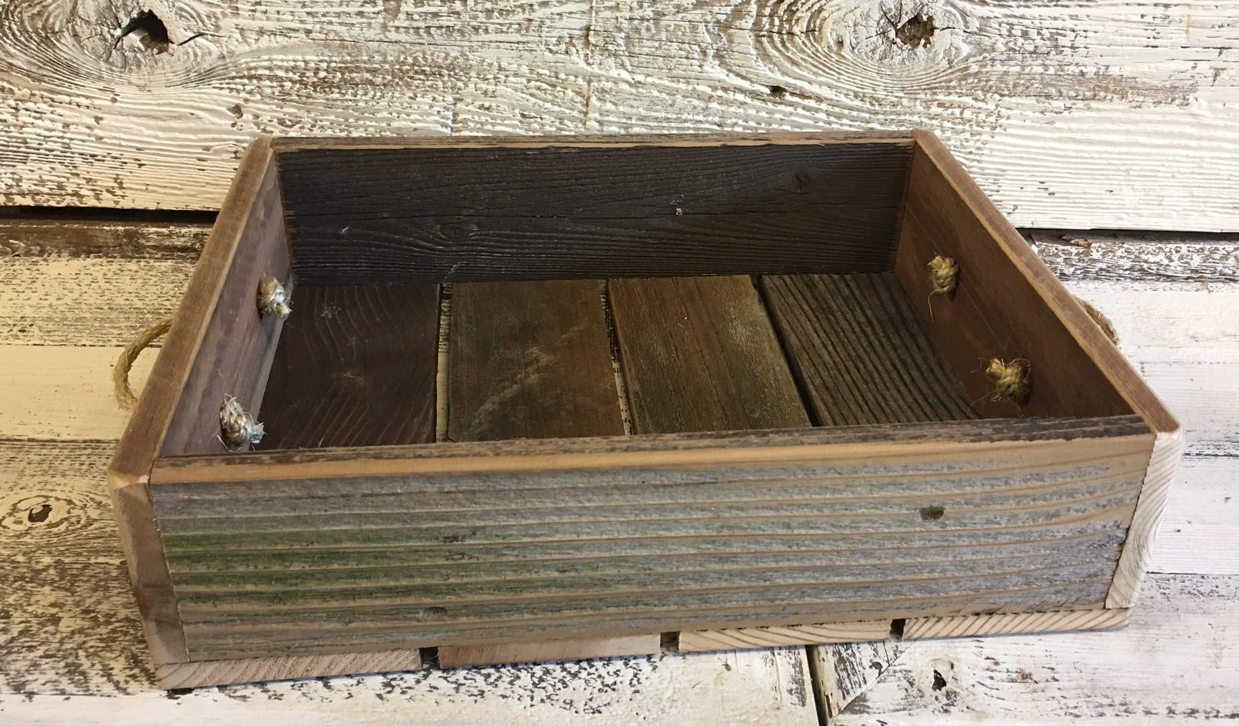 Wooden Rope Crate