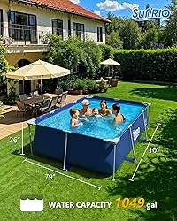 Sunrio 10'*79"*26" Rectangular Above Ground