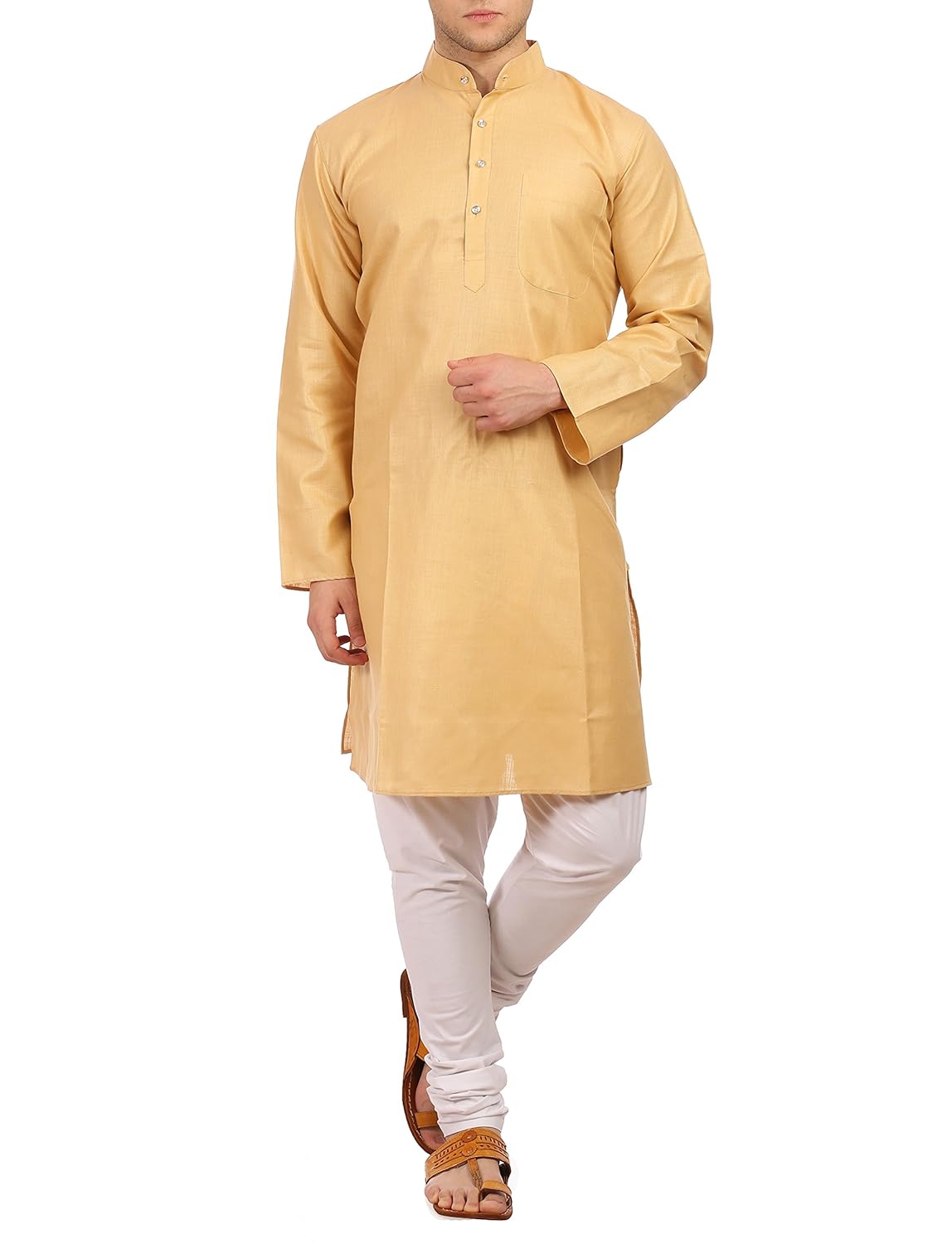 wintage men's cotton silk festive and casual kurta pyjama -16 colors