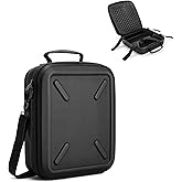 IRROMI Protective Hard EVA Case for Starlink Mini – Shockproof, Waterproof Travel Case for Starlink Mini with Shoulder Strap & Carry Handle – Custom-Fit Storage for Dish & Accessories