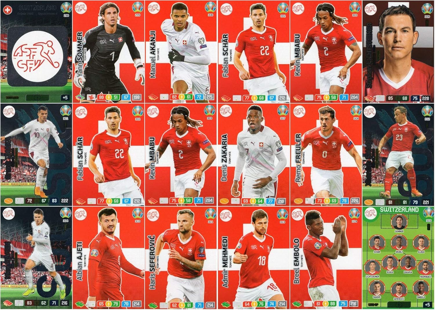 Switzerland Carte Panini Foot Adrenalyn Xl Euro A Choisir Suisse Sports Trading Cards Sports Memorabilia