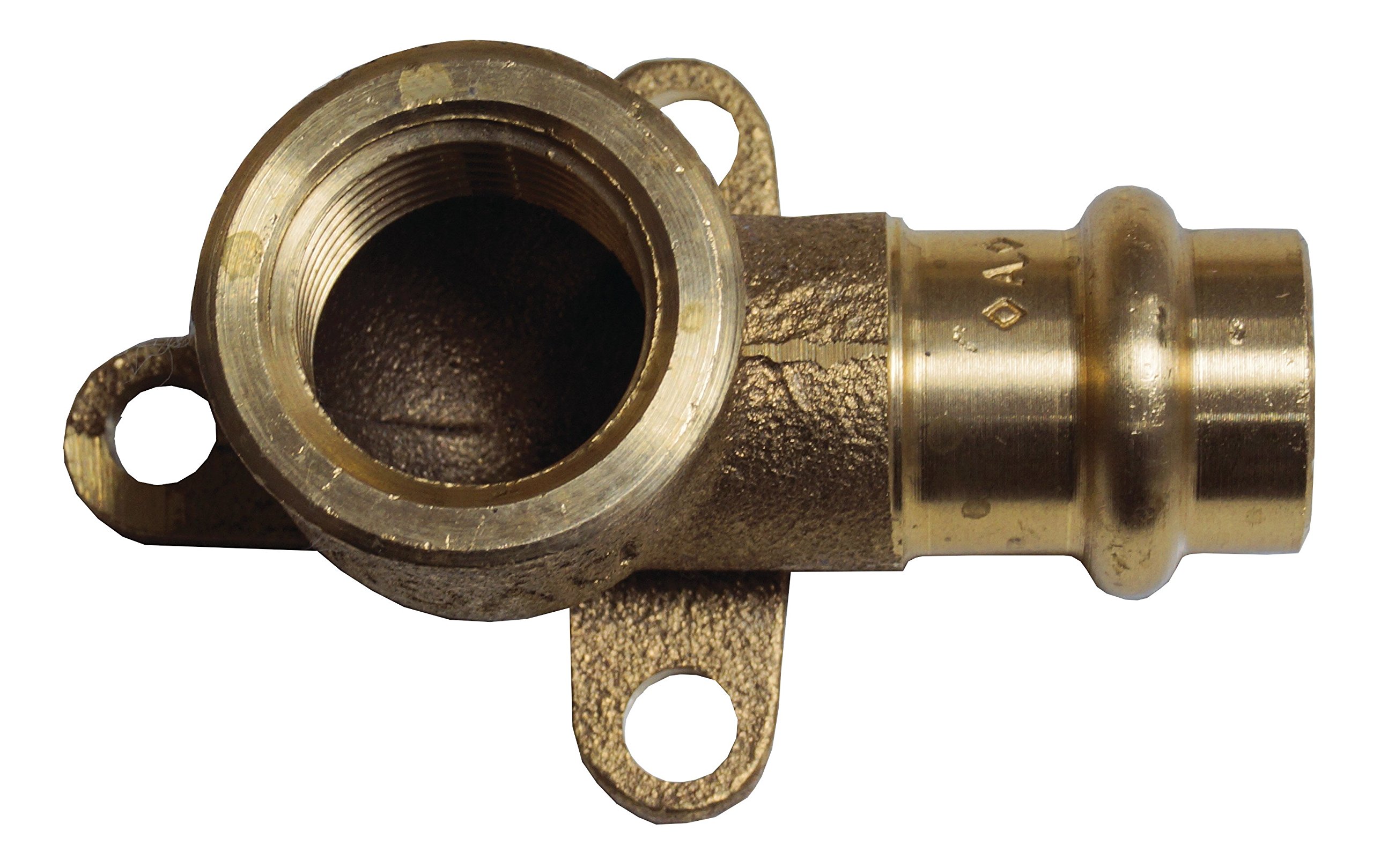 Cornat Press Wall Plate with 1 inch Inner Thread and 1 T65721512B Joint A 15 mm B 1/2 Inch Internal Screw Thread – 1 Rotguss