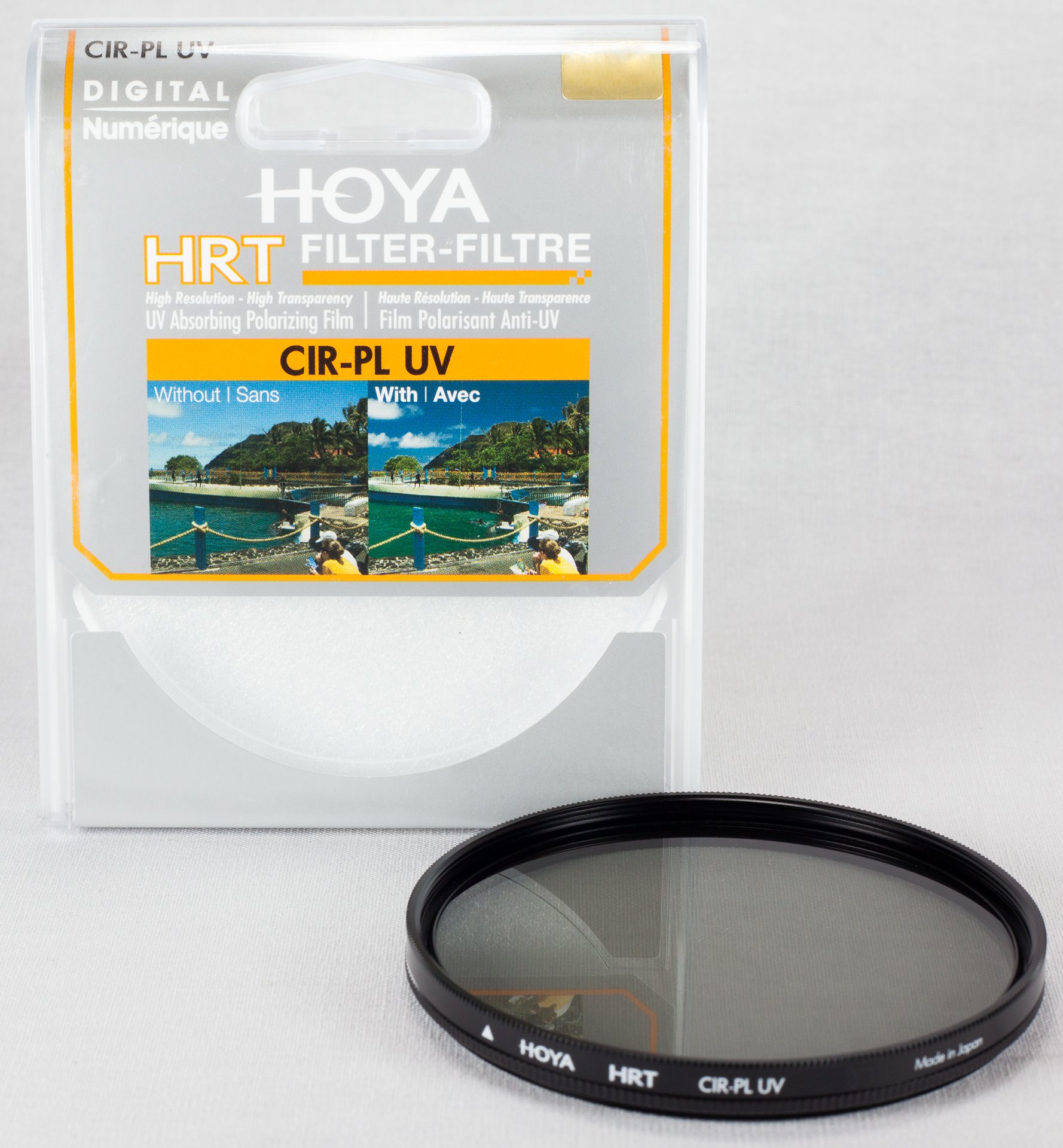 Hoya 82mm Circular Polarizing and UV HRT Screw-in Filter