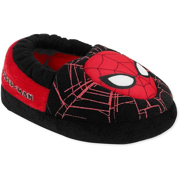 Marvel Spiderman Boys' Aline Slippers Slip On Slippers