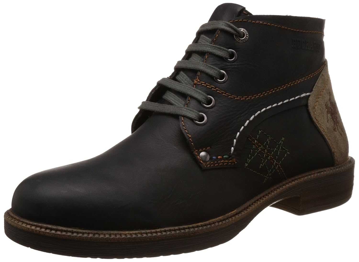 buckaroo men's hulbart black casual boots