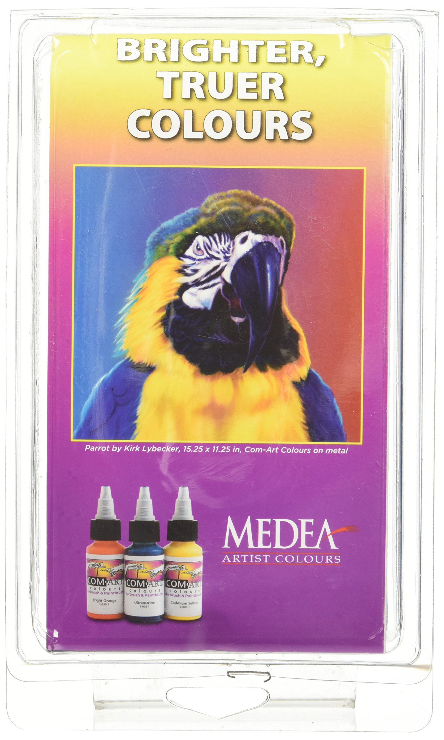 Iwata-Medea Com-Art Color Kit, Kit E Transparent Primary