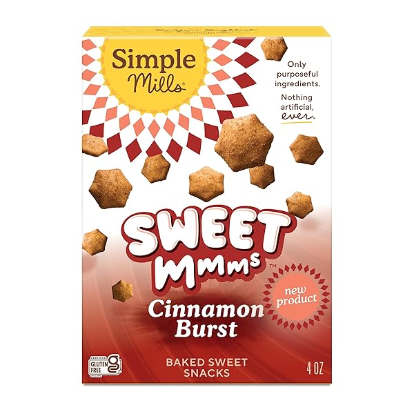 SIMPLE MILLS CINNAMON BURST SWEET MMMS BAKED SWEET...
