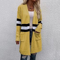 ADJHDFH V Neck Sweater Women Sweater Cardigans For