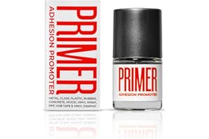 VViViD Primer Adhesive Promoter (10 ML), for Painting, Metal, Plastic, Vinyl Wrapping, Rubber, Concrete and More