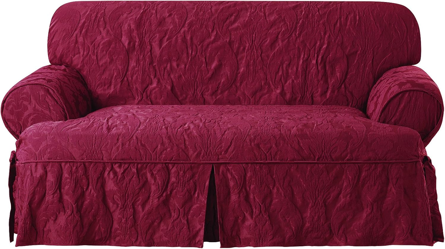 Best white cotton one piece sofa cover