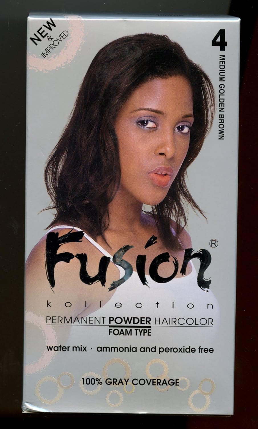 Fusion Kollection Permanent Haircolor 4 Medium Golden Brown By