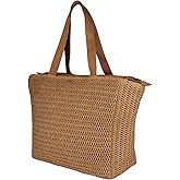 Roxy Women's Beach Tote Bag | Travel | Vacation | Straw | Lightweight | Breathable