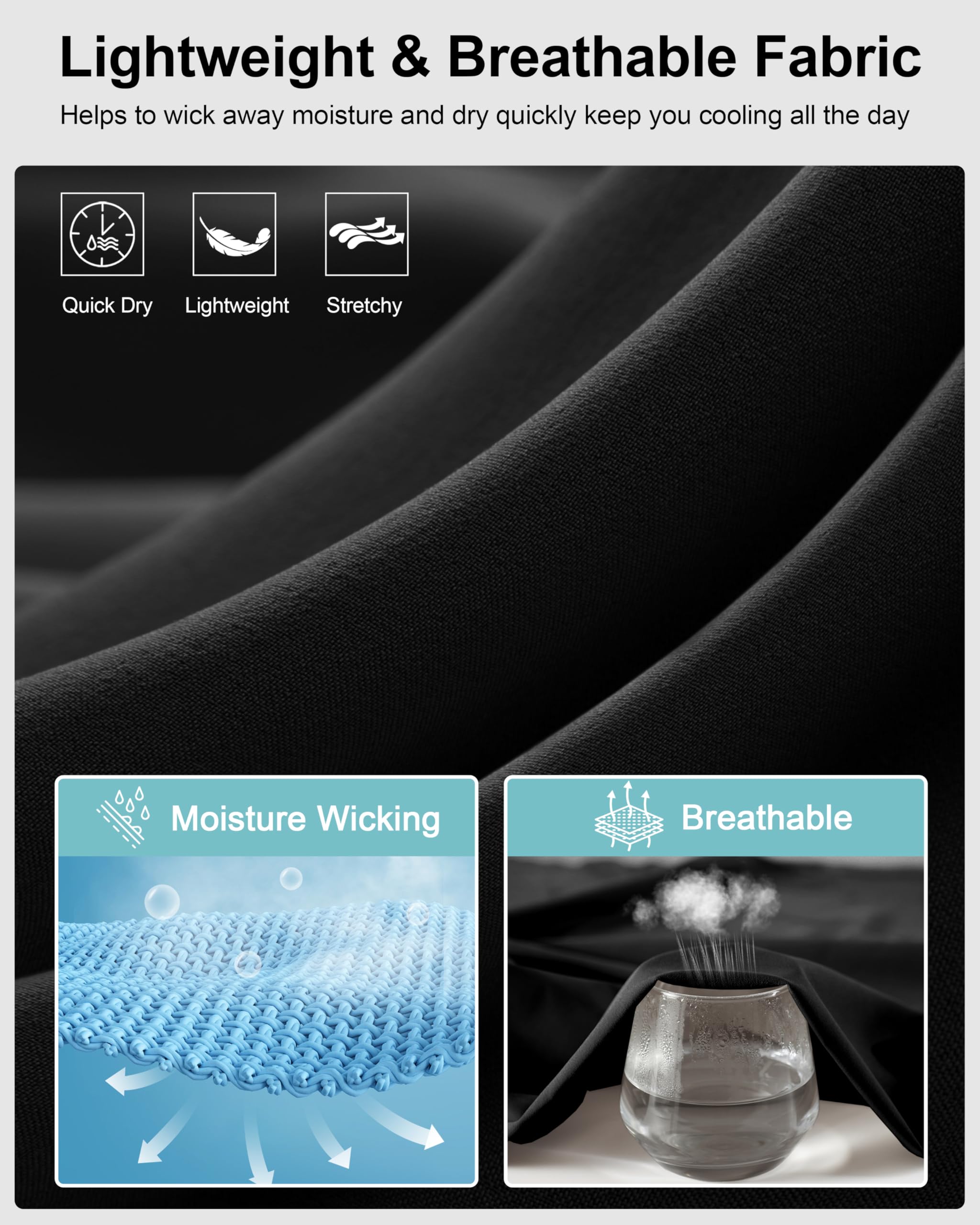 G Gradual Men's Athletic Running Shorts with Zipper Pockets Quick Dry 7