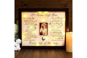 FABUDAY Sympathy Gift LED Shadow Box 2x3 Picture Frame - Memorial Gifts for Loss of Mother Mom Dad Father, Bereavement Gifts Ideas in Memory of Loved One Gifts, Condolences Rememberance Grief Funeral Gifts