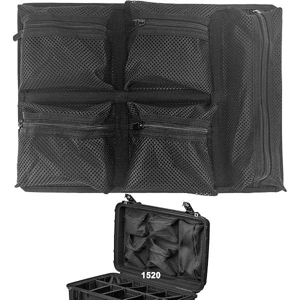 Amazon.com: ColorCase Mesh Lid Organizer for Pelican 1615 Air Case