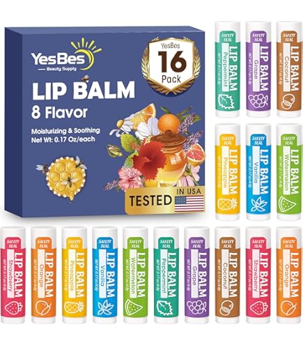 Crazy Rumors Lip Balm – Geschmack „Raspberry Sherbet“, 100% Natürlich & Vegan, Mit Sheabutter & Jojobaöl
