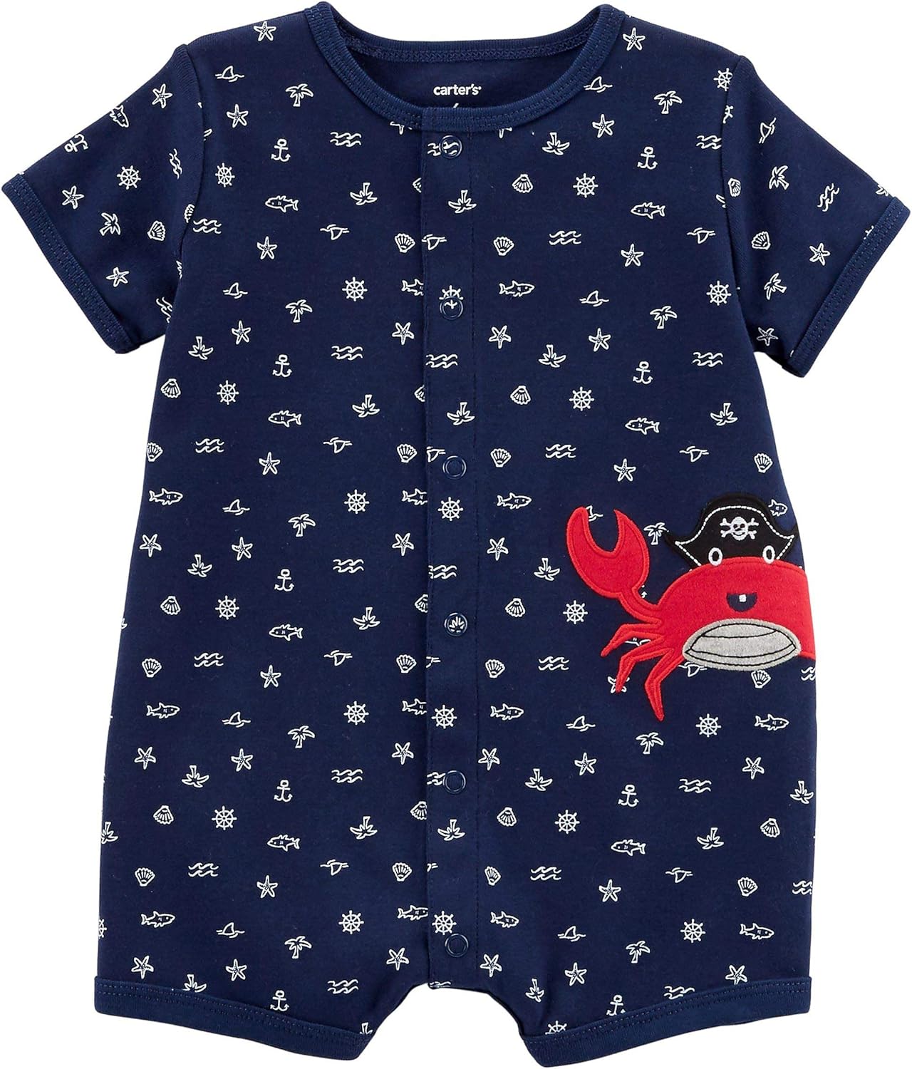 baby pirate romper