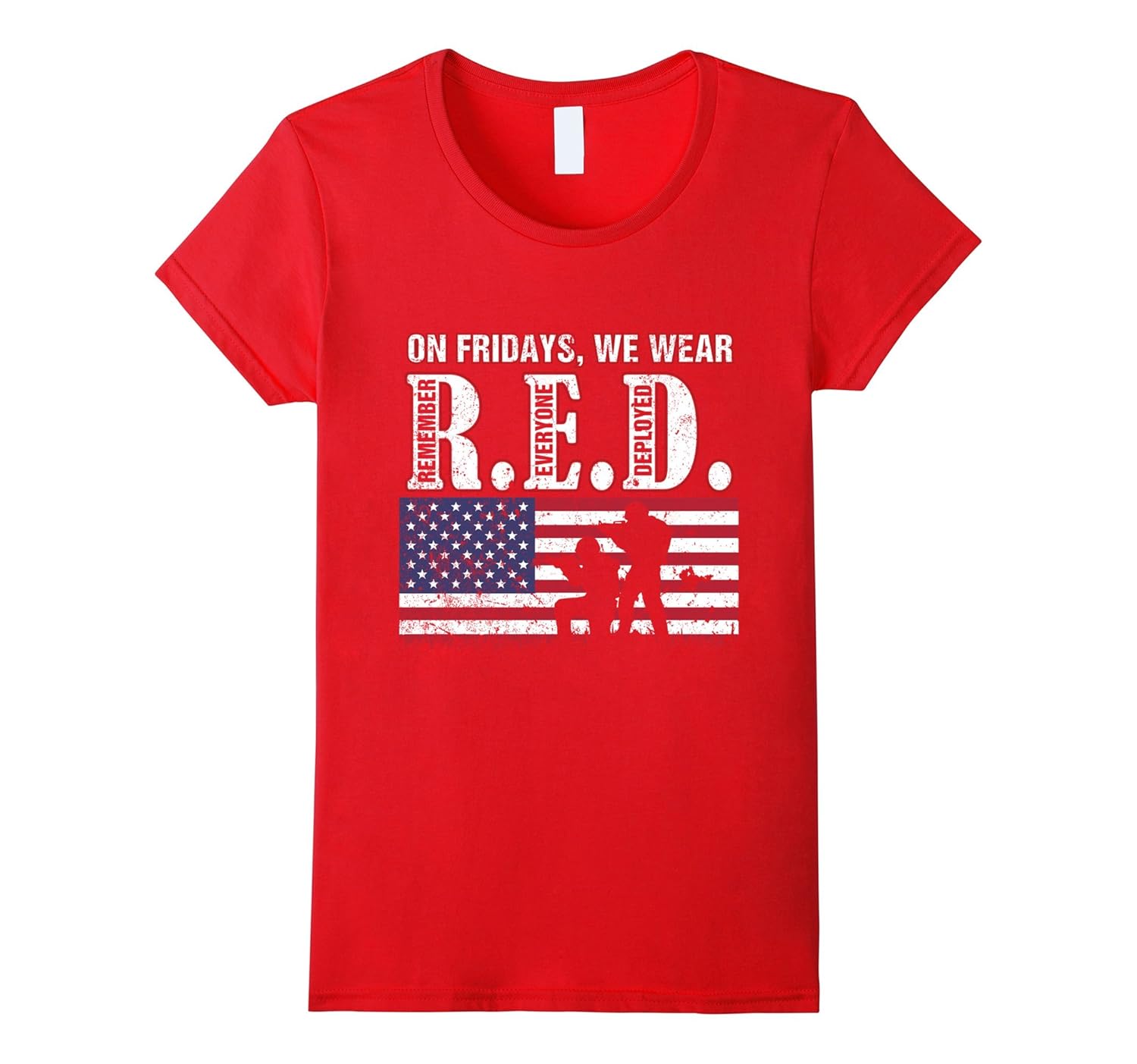 Men Shirt Remember Everyone Deployed Red Friday Shirts – Grunt