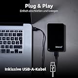 Intenso Memory Case 1TB Portable Hard Drive Black USB 3.0 2.5 Inch External HDD view 3