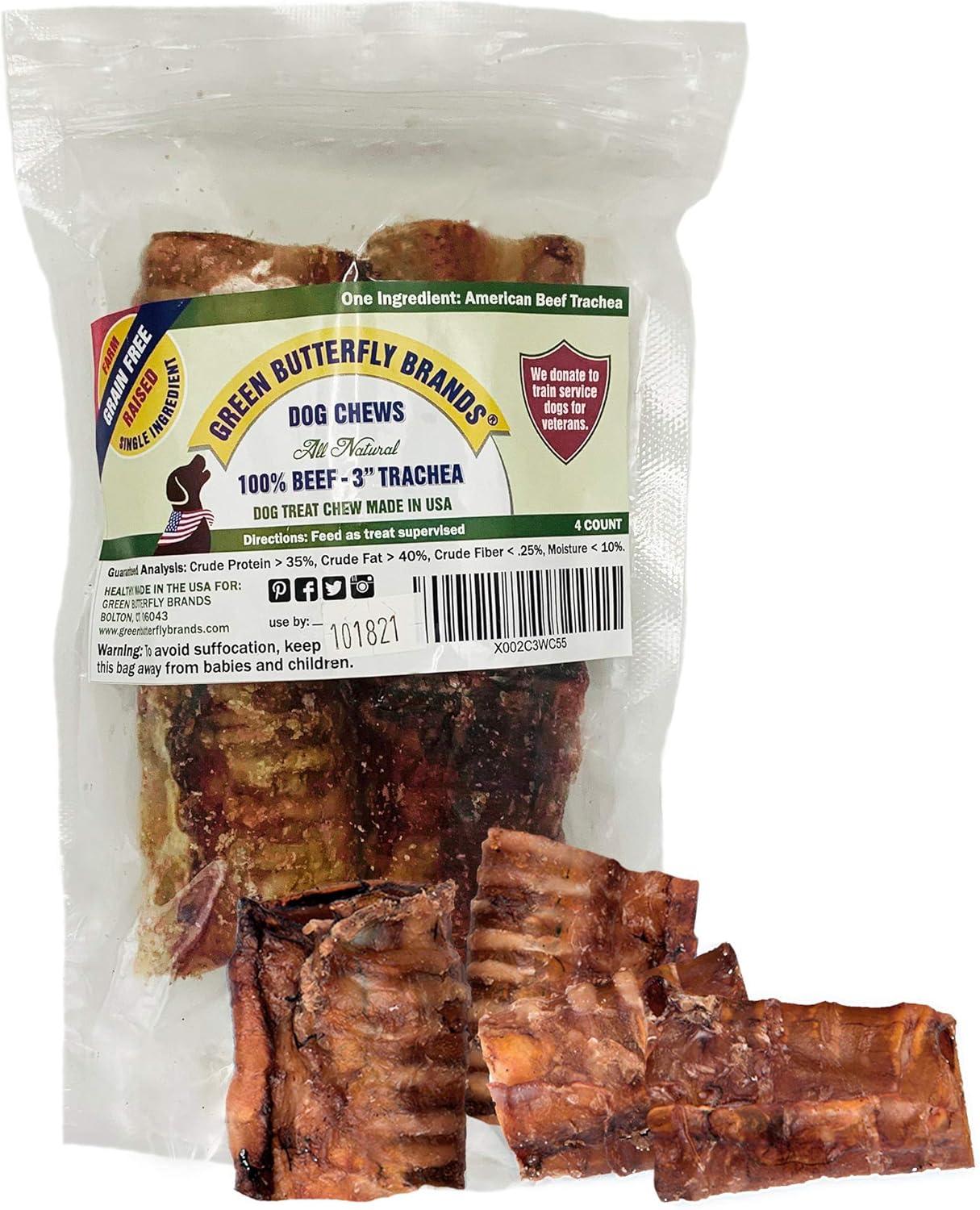 dried beef trachea for dogs