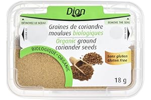 Organic ground coriander seeds